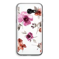 Geschilderde bloemen: Samsung Galaxy A5 (2017) Transparant Hoesje Geschilderde bloemen: Samsung Galaxy A5 (2017) Transparant Hoesje
