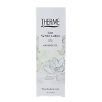 Zen white lotus massage oil 125 Milliliter