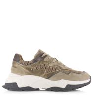 DWRS LABEL DWRS Label - Chester Beige / Smoke Beige Suede Lage sneakers Dames