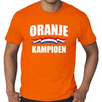 Grote maten oranje fan shirt / kleding Holland oranje kampioen EK/ WK voor heren 4XL  - - thumbnail