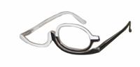 HIP Make-up bril zwart/wit - +3.0