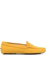 Tod's mocassins en daim à entaille penny - Jaune - thumbnail