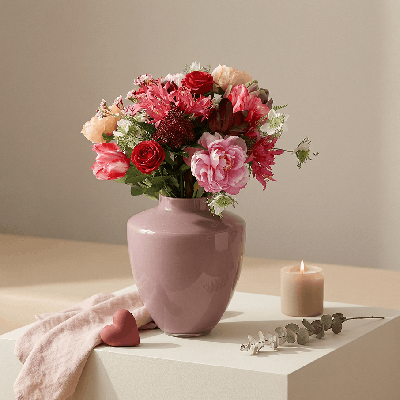 Handgebonden Kunstboeket Valérie Avignon 55 cm