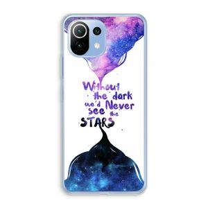 Stars quote: Xiaomi Mi 11 Lite Transparant Hoesje