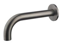 Wiesbaden inbouw-uitloop rond 20cm 1/2" gunmetal