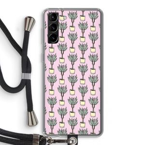 Boompje: Samsung Galaxy S21 Plus Transparant Hoesje met koord