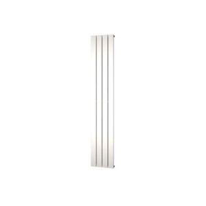 Designradiator Plieger Cavallino Retto Enkel 666 Watt Middenaansluiting 200x29,8 cm Mat Wit