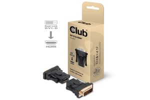 club3D CAA-DMD>HFD3 DVI / HDMI Adapter [1x DVI-stekker 24+1-polig - 1x HDMI-bus] Wit