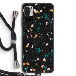 Terrazzo N°10: Xiaomi Redmi Note 10 5G Transparant Hoesje met koord