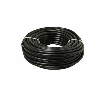 3 x 0,75 mm² rond snoer zwart 20 meter huishoudsnoer VMVL Max 2A 500W