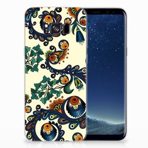 Siliconen Hoesje Samsung Galaxy S8 Plus Barok Flower