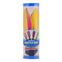 Johntoy Handshuttle met kleurenveren