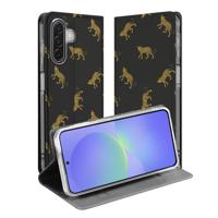 Book Cover Samsung Galaxy A17 Leopards