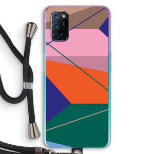 Gestalte 1: Oppo A92 Transparant Hoesje met koord