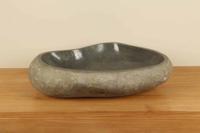 Waskom riviersteen RXL050301, 64x46x15 cm