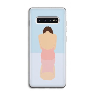 Mirror: Samsung Galaxy S10 4G Transparant Hoesje
