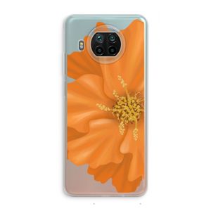 Orange Ellila flower: Xiaomi Mi 10T Lite 5G Transparant Hoesje
