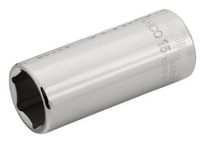 Bahco Dop 1/4" | lang | zeskant | 9 mm - A6800SM-9