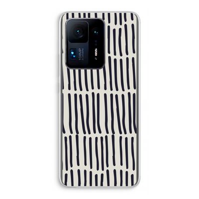 Moroccan stripes: Xiaomi Mi Mix 4 Transparant Hoesje