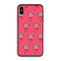 Flamingo: iPhone XS Biologisch afbreekbaar hoesje