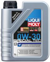LIQUI MOLY motorolie "special tec v" special tec v 0w-30 1 ltr lm