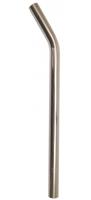 VWP Zadelpen Freestyle BMX 22,2 x 350 mm gebogen chroom