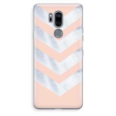 Marmeren pijlen: LG G7 Thinq Transparant Hoesje