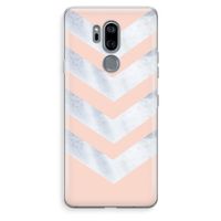 Marmeren pijlen: LG G7 Thinq Transparant Hoesje