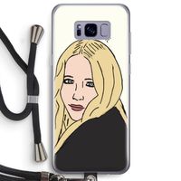 Mary Kate: Samsung Galaxy S8 Plus Transparant Hoesje met koord