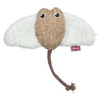 TRIXIE ROG STOF / PLUCHE MET KATTENKRUID / CATNIP WIT / BEIGE