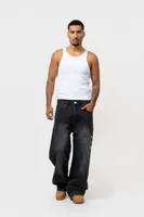 Equalité Fem Baggy Jeans Heren Zwart - Maat 30 - Kleur: Zwart | Soccerfanshop