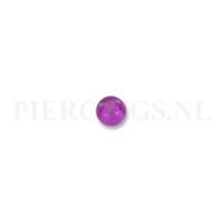 Balletje acryl 1.2 mm paars