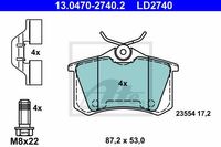 Ate Remblokset 13.0470-2740.2