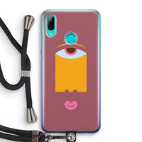 Mono V: Huawei P Smart (2019) Transparant Hoesje met koord
