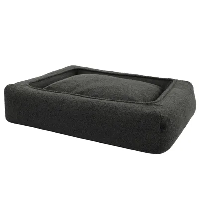 Hondenbed Cocoon Xavi Teddy Anthracite in 2 maten