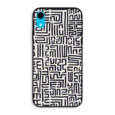 Moroccan Print: iPhone XR Biologisch afbreekbaar hoesje