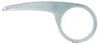 Kettingscherm AXA Flyer 42-44T - Donker Smoke