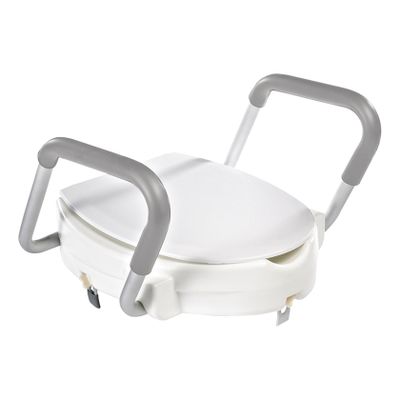 Ridder Sam toiletverhoger met armleuningen wit
