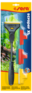 Sera Scraper XL Aquariumreiniger - Geschikt voor Glas & Acryl Ruiten, Incl. Werktuigen, 300mm