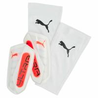 Voetbal Beenbeschermers Puma Ultra Flex Sleeve Wit - Maat: M