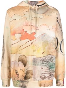 Paul Smith hoodie à imprimé Narcissus - Tons neutres