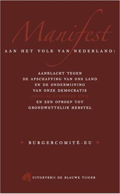 Manifest aan het volk van Nederland (Hardback)