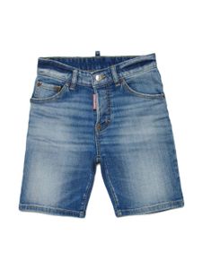 DSQUARED2 KIDS short Commando en jean - Bleu