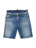 DSQUARED2 KIDS short Commando en jean - Bleu - thumbnail