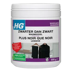 HG Zwarter Dan Zwart Wasmiddel - 500g