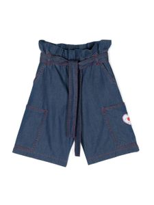 Philosophy Di Lorenzo Serafini Kids short à coupe droite - Bleu