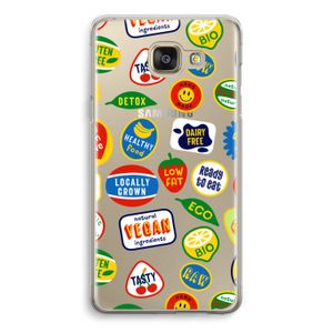 Fruitsticker: Samsung Galaxy A5 (2016) Transparant Hoesje