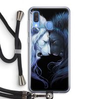 Brotherhood: Samsung Galaxy A40 Transparant Hoesje met koord