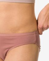 HEMA Damesslip katoen - 2 stuks lichtbruin (lichtbruin)