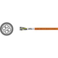 Helukabel TOPSERV® 119 Servokabel 4 G 1.50 mm² + 4 x 0.75 mm² Oranje 707291 500 m - thumbnail